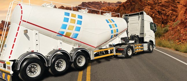 Bulk cement carrier