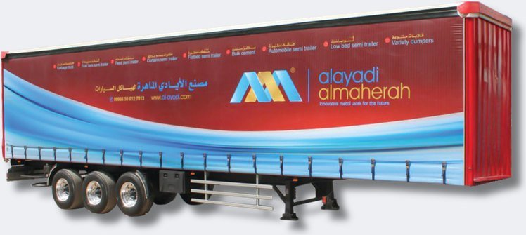 Curtain-sided trailer
