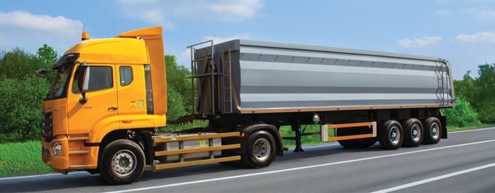 Grain hopper trailer